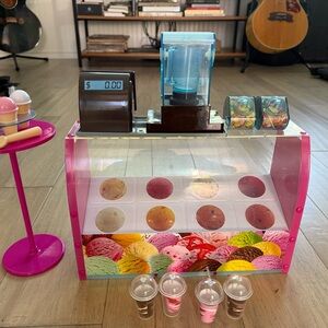 Colorful Ice Cream Shop Playset